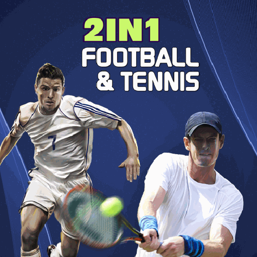 2 in 1 Football n Tennis